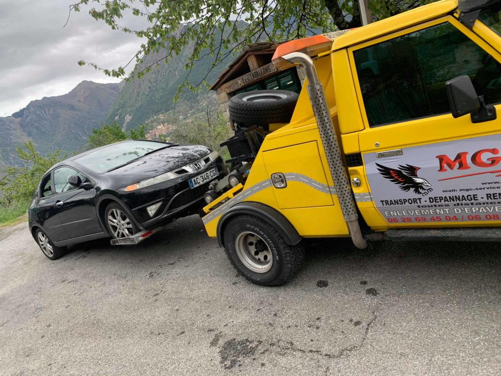 sortir la voiture du garage mgc services