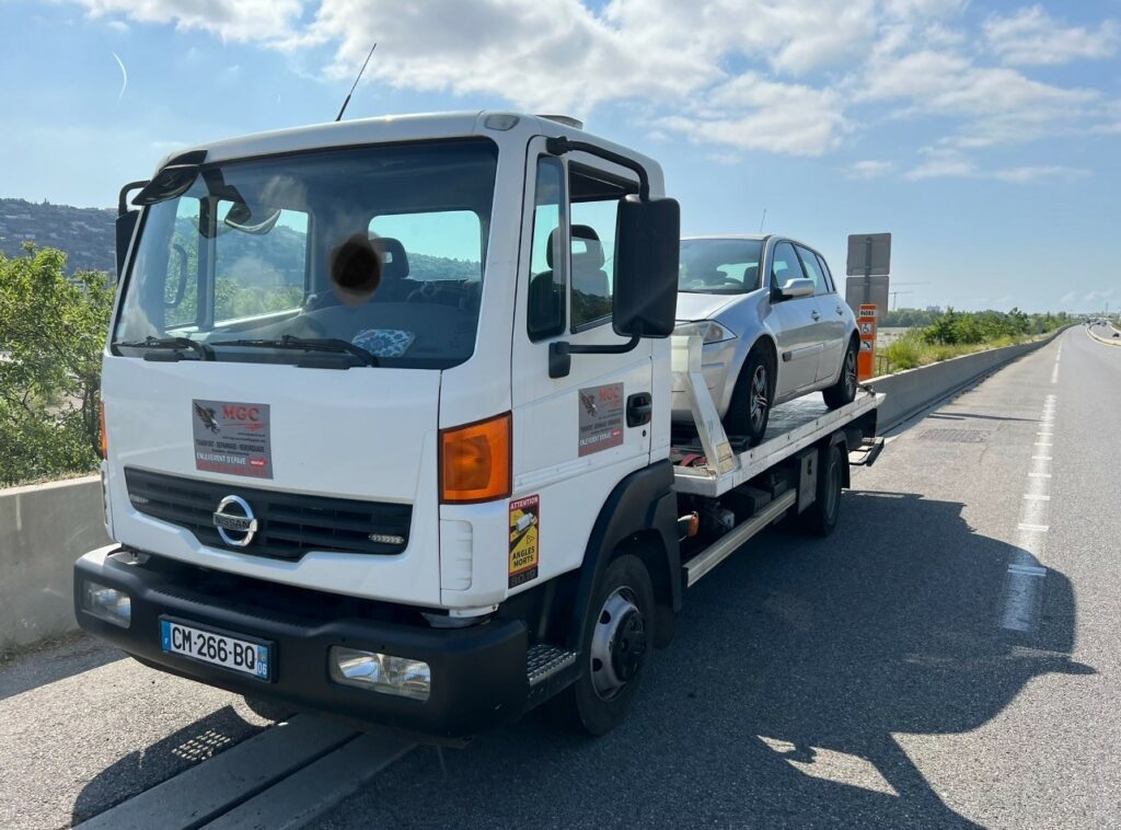 MGC epaviste gratuit Nice sur la 202bis